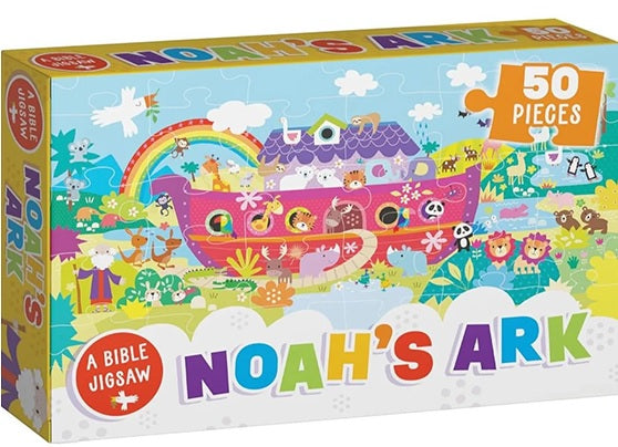 50-Piece Bible Jigsaw Puzzle: Noahs Ark - Re-vived