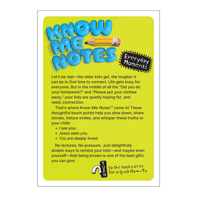 Know-Me-Notes: Everyday Moments - Re-vived