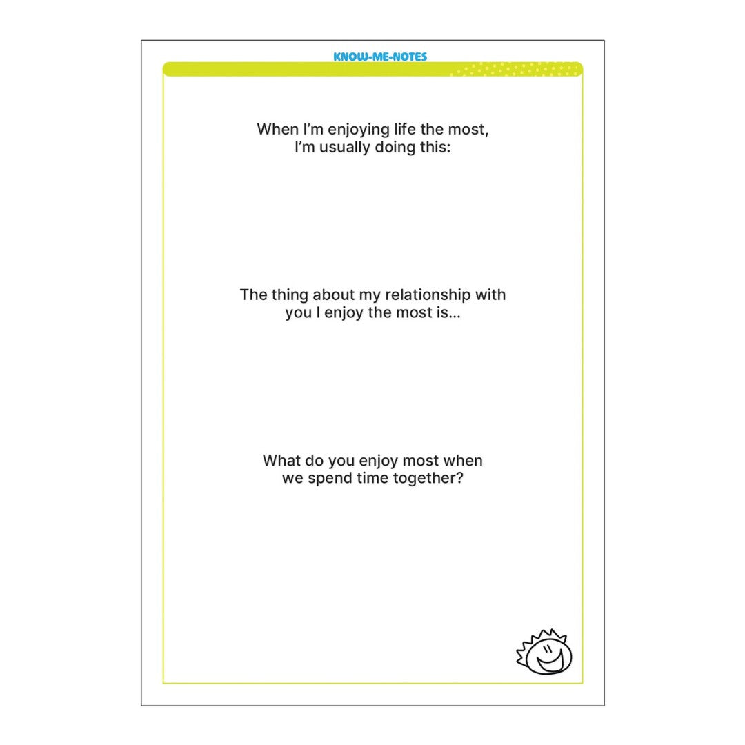 Know-Me-Notes: Everyday Moments - Re-vived