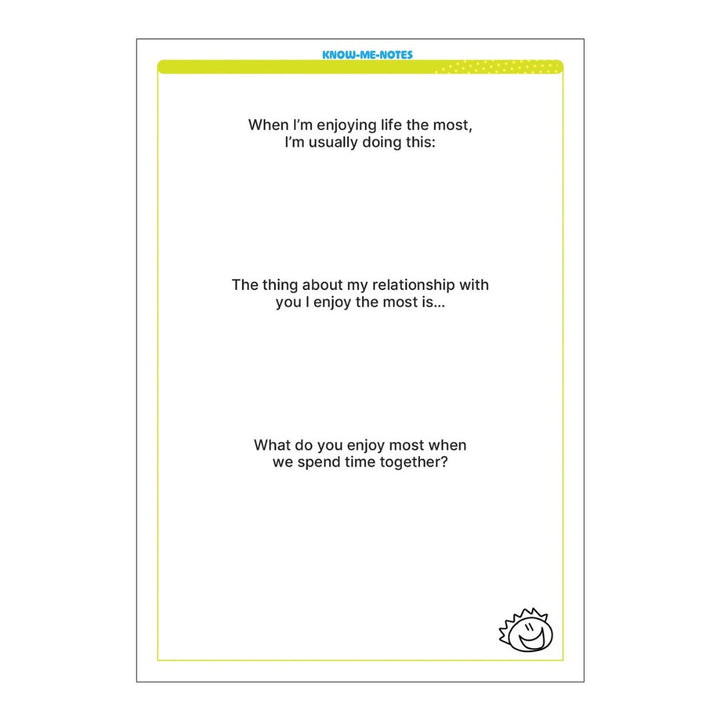 Know-Me-Notes: Everyday Moments - Re-vived
