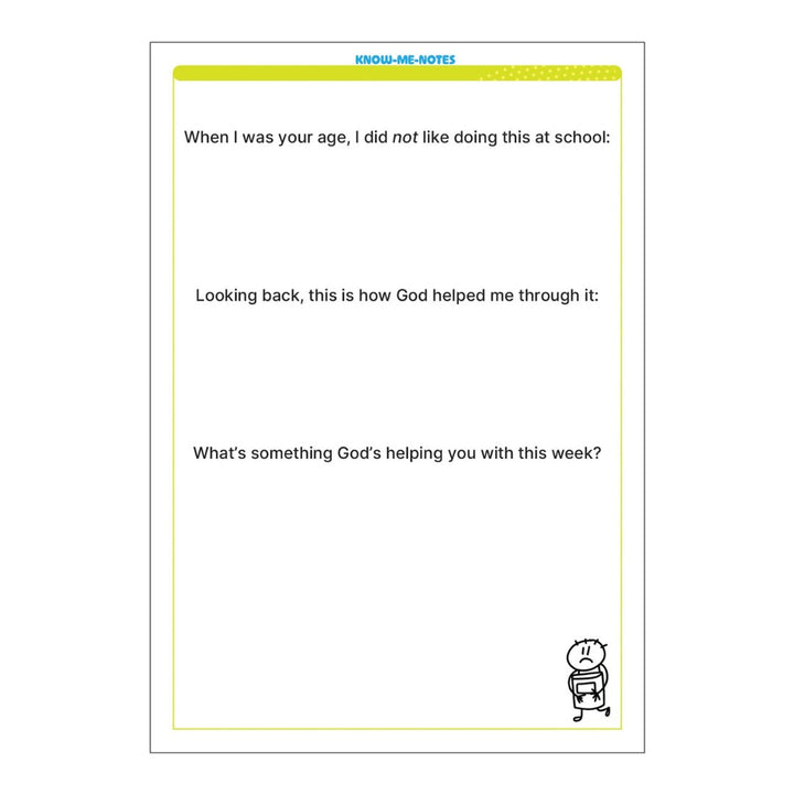 Know-Me-Notes: School Days - Re-vived