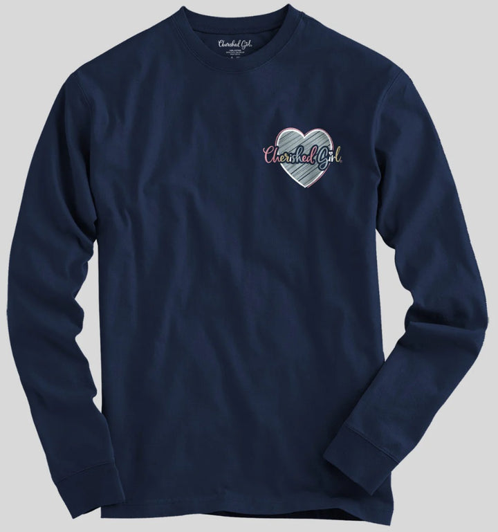 Happy Is She Long Sleeve Tee XL