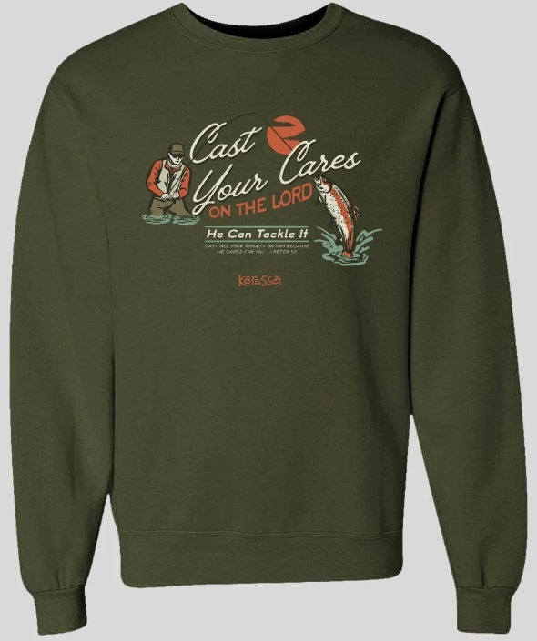 Cast Your Cares Fleece Small