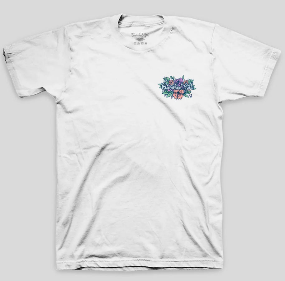 Live Justly Cherished Girl T-Shirt 4XL - Re-vived