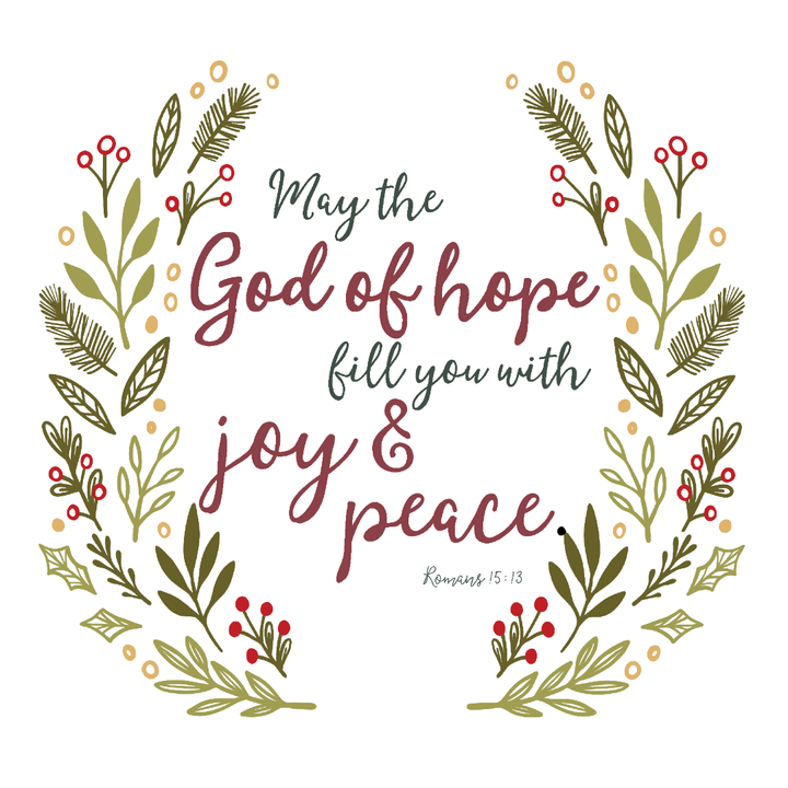 Joy and Peace Christmas Cards (pack of 10)
