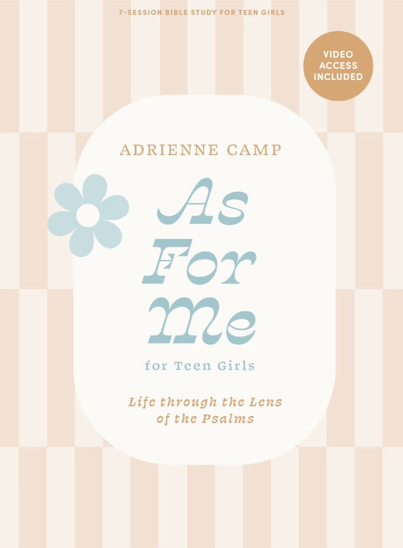 As For Me Teen Girls' Bible Study Book with Video Access - Re-vived
