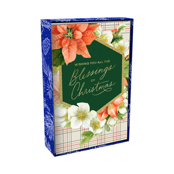 Blessings Of Christmas - Christmas Cards (Pack of 18) - Re-vived