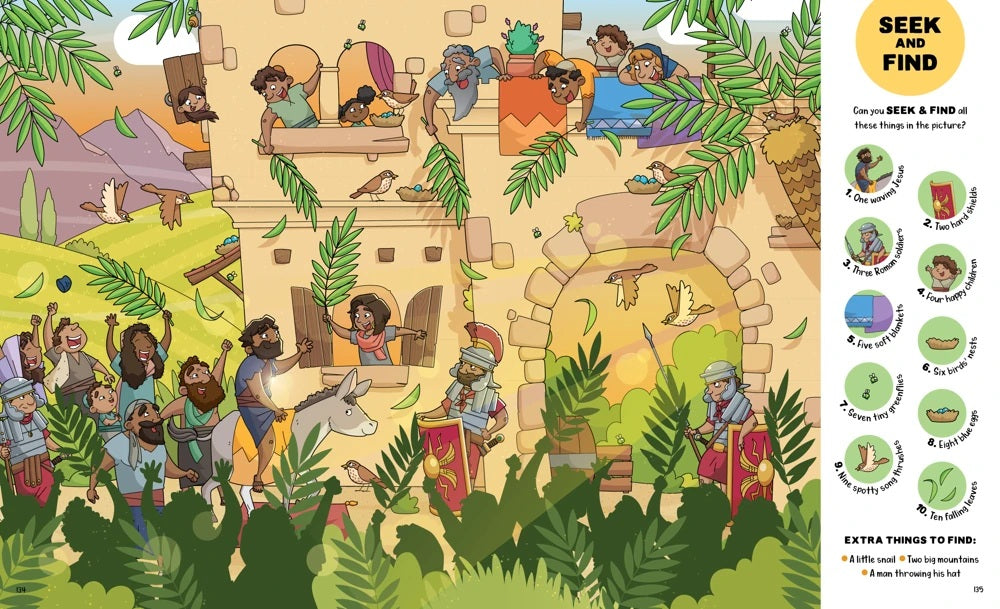 Seek and Find Bible Storybook - Re-vived