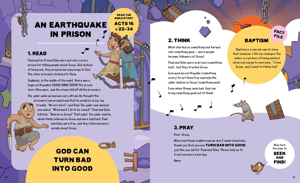 Seek and Find Bible Storybook - Re-vived