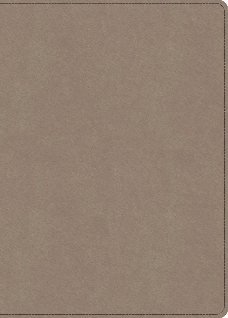KJV Single-Column Wide-Margin Bible, Sand Leathertouch - Re-vived