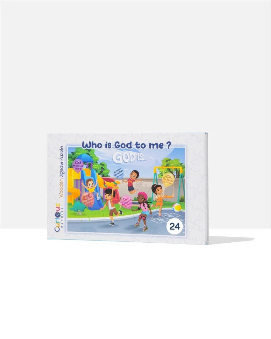 Who is God to Me? Wooden Jigsaw Puzzle - 24 Pieces - Re-vived