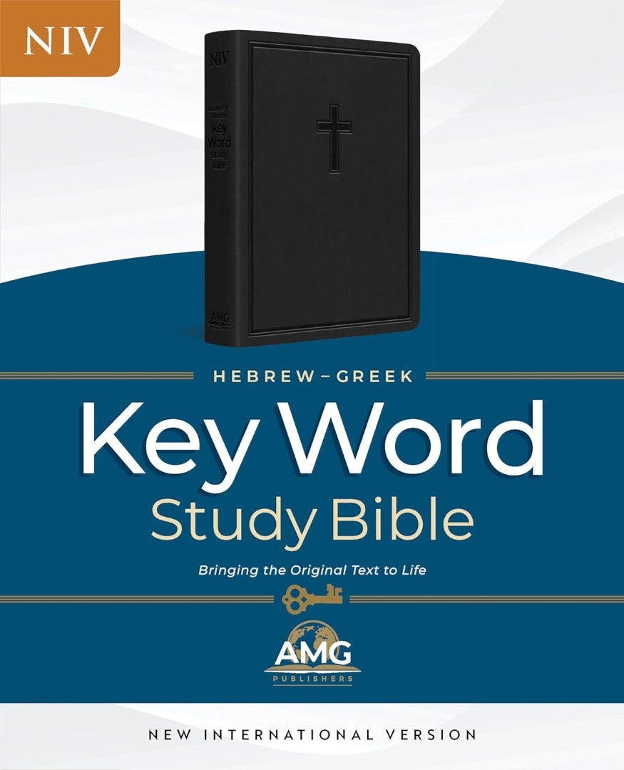 Hebrew-Greek Key Word Study Bible, Black, Indexed