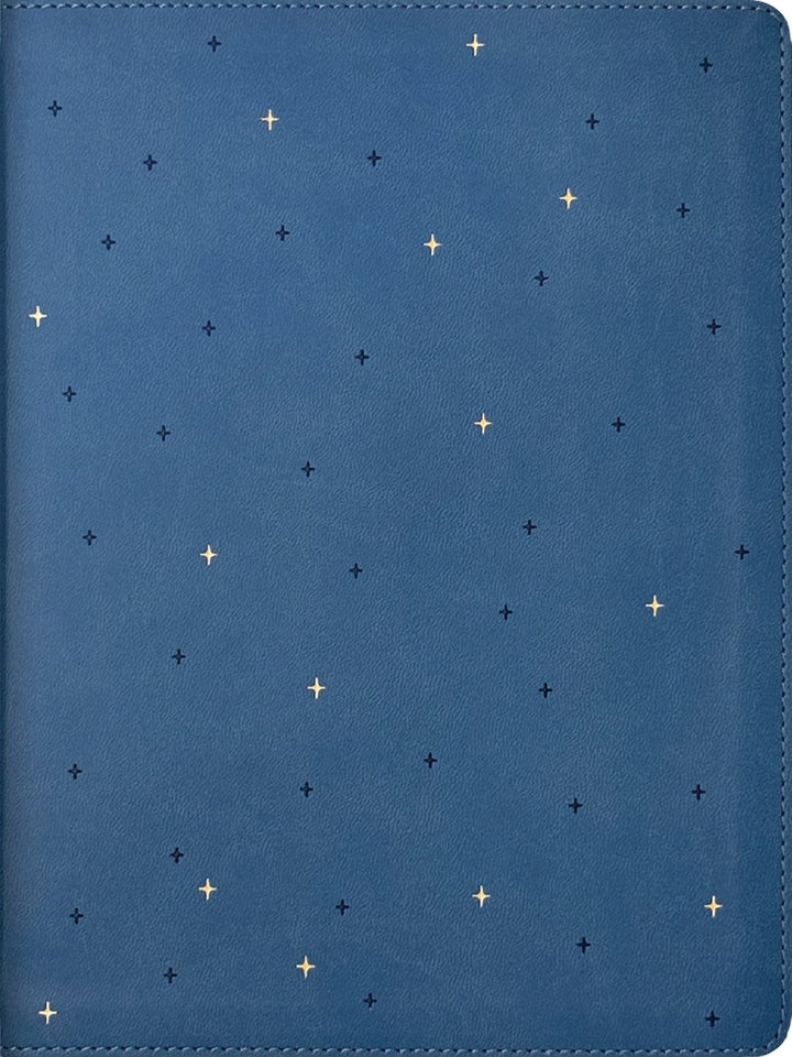 NLT Midnight Mom Devotional Bible, Starlit Navy - Re-vived