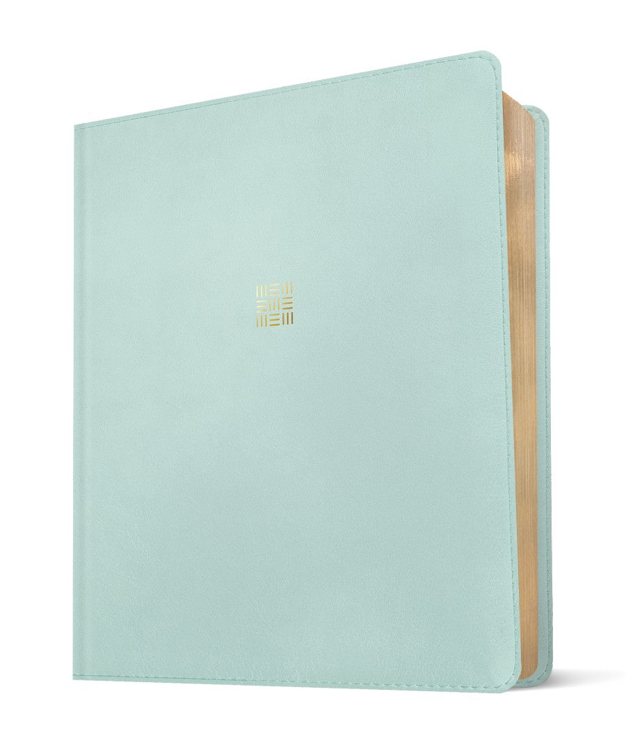 NLT Every Woman's Bible, Journaling Edition, Seafoam Blue - Re-vived