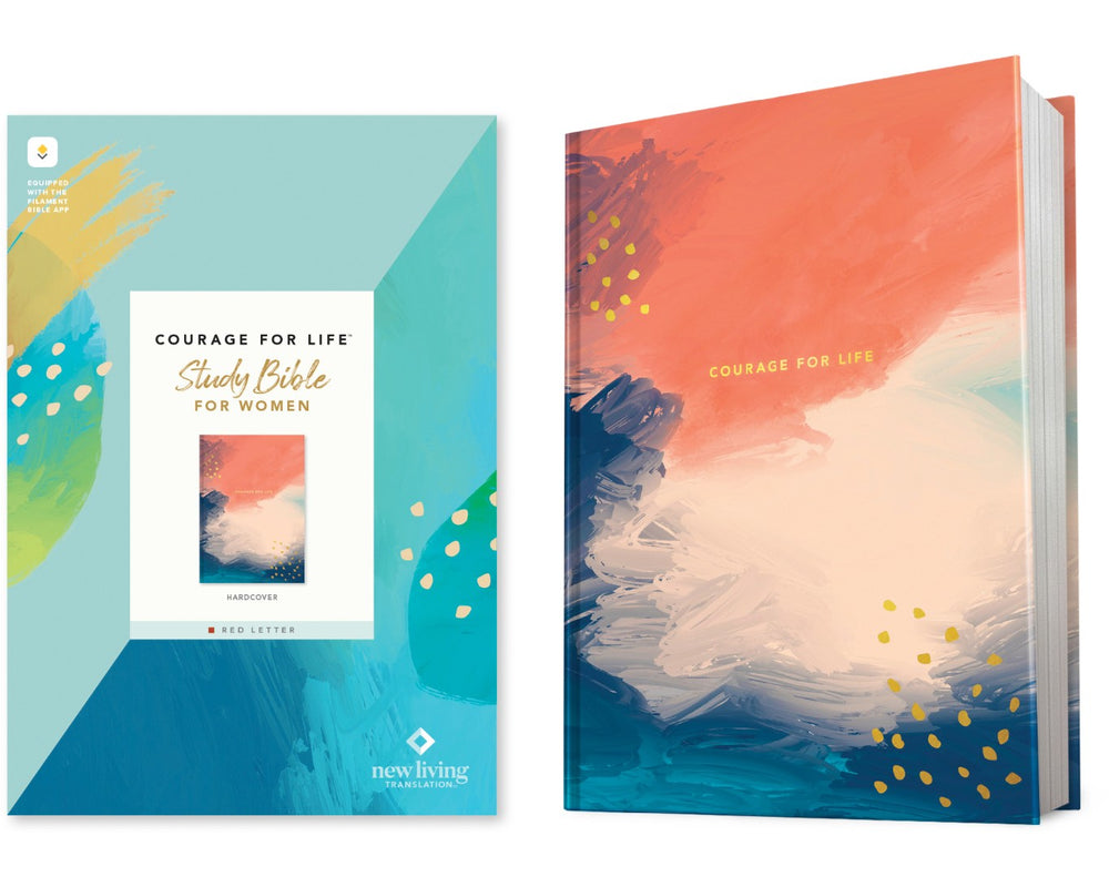 NLT Courage for Life Study Bible for Women, Filament Enabled - Re-vived