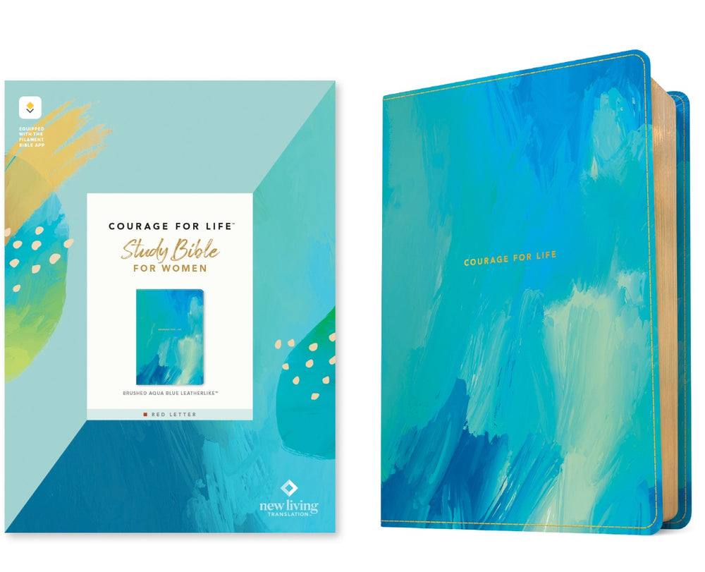 NLT Courage for Life Study Bible for Women, Filament Enabled - Re-vived