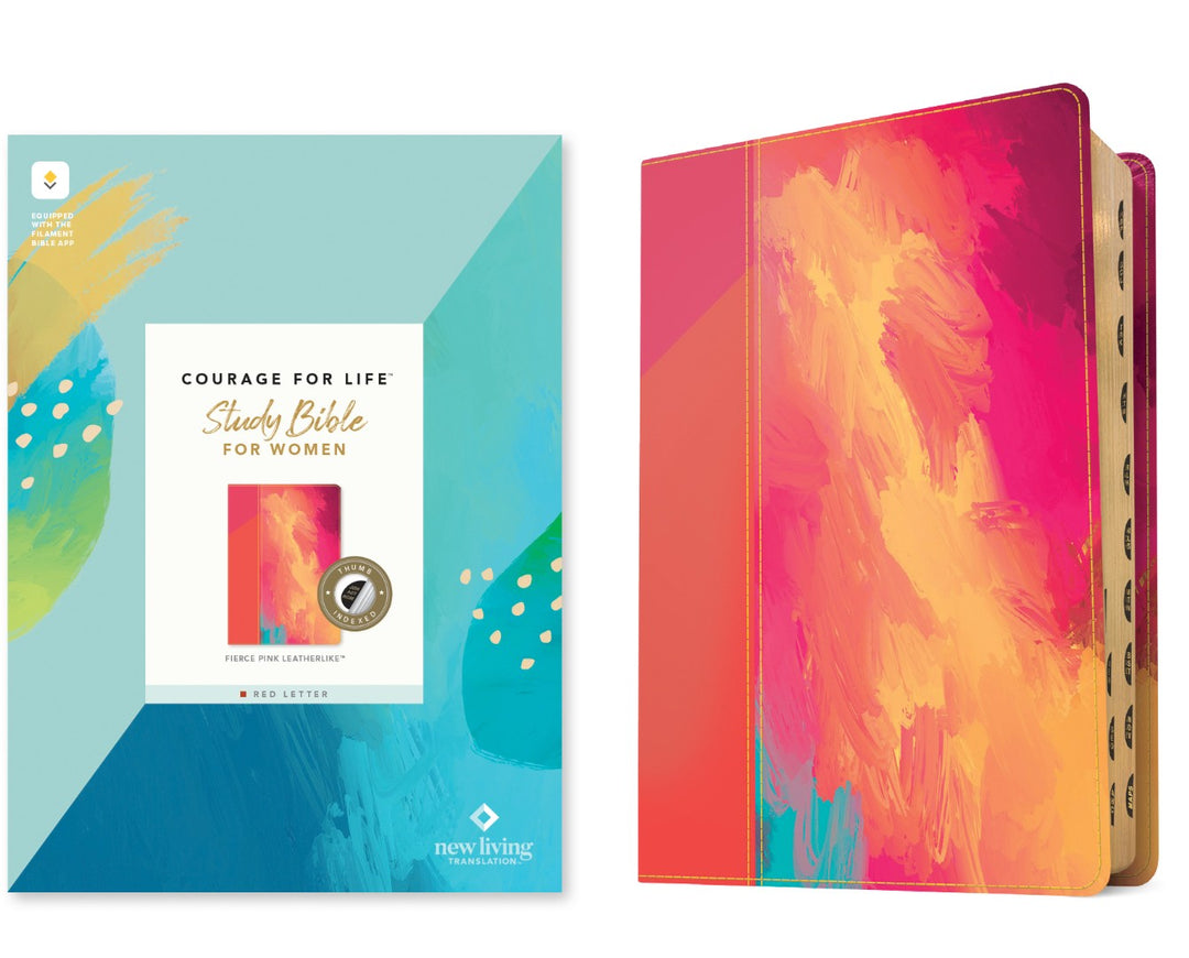 NLT Courage for Life Study Bible for Women, Filament Enabled - Re-vived
