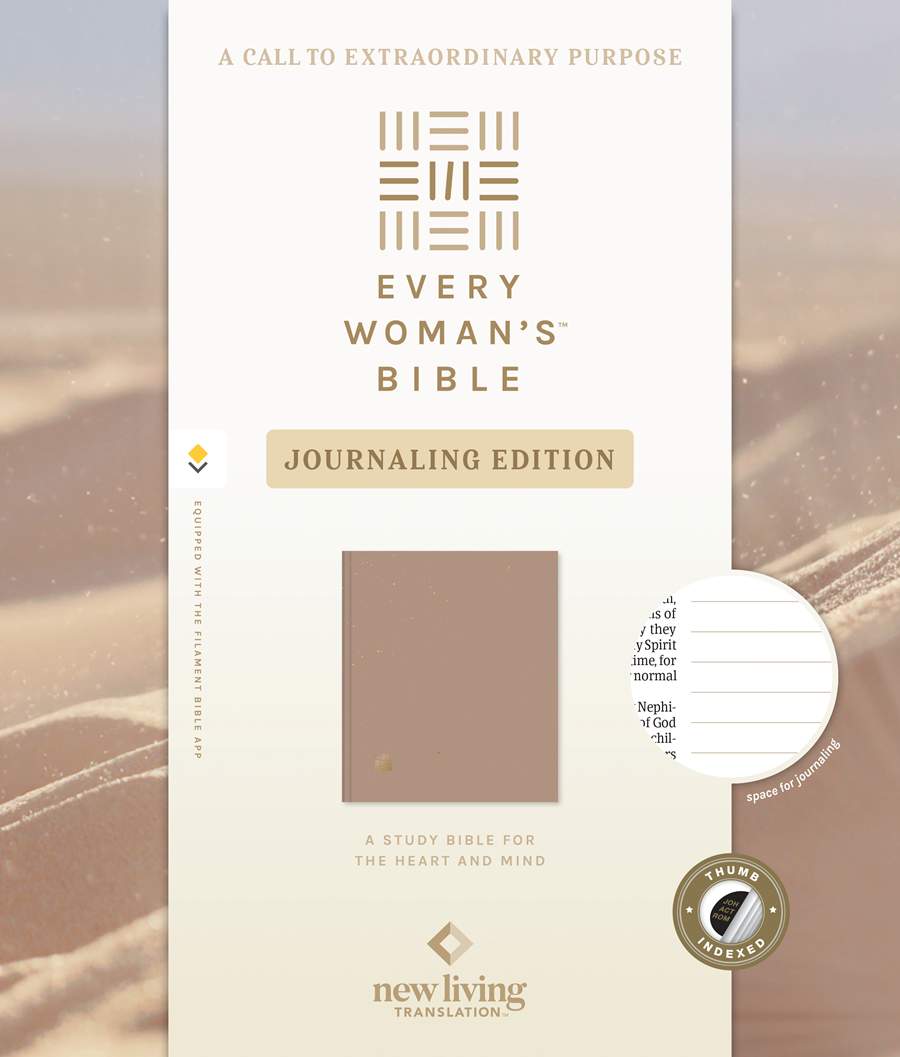 NLT Every Woman's Bible, Journaling Edition, Indexed - Re-vived