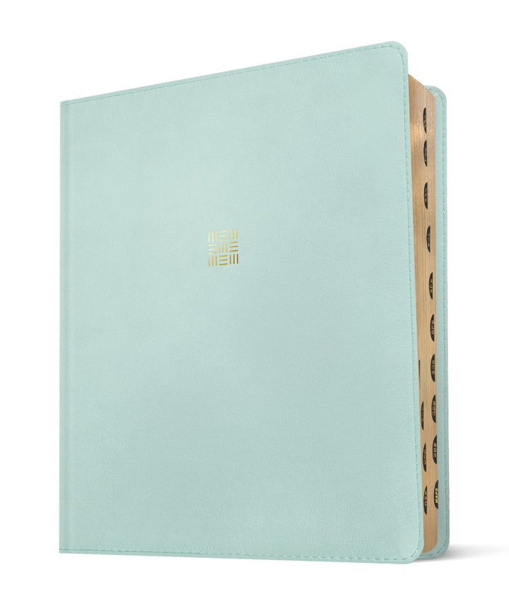 NLT Every Woman's Bible, Journaling Edition, Seafoam Blue - Re-vived
