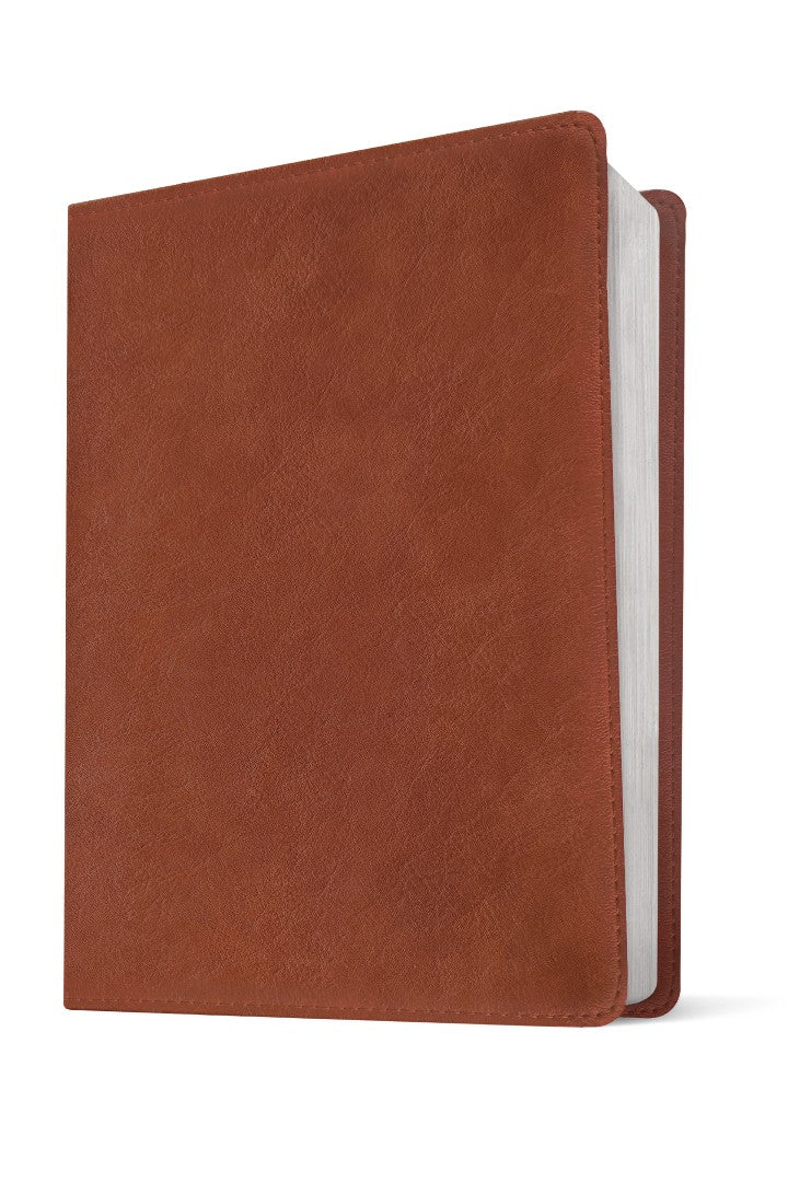 The Message Wide Margin Bible, Medium Brown - Re-vived
