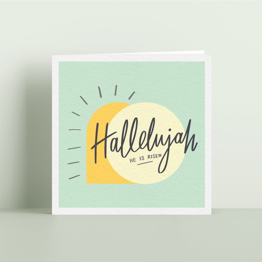 Hallelujah Easter Card - Re-vived