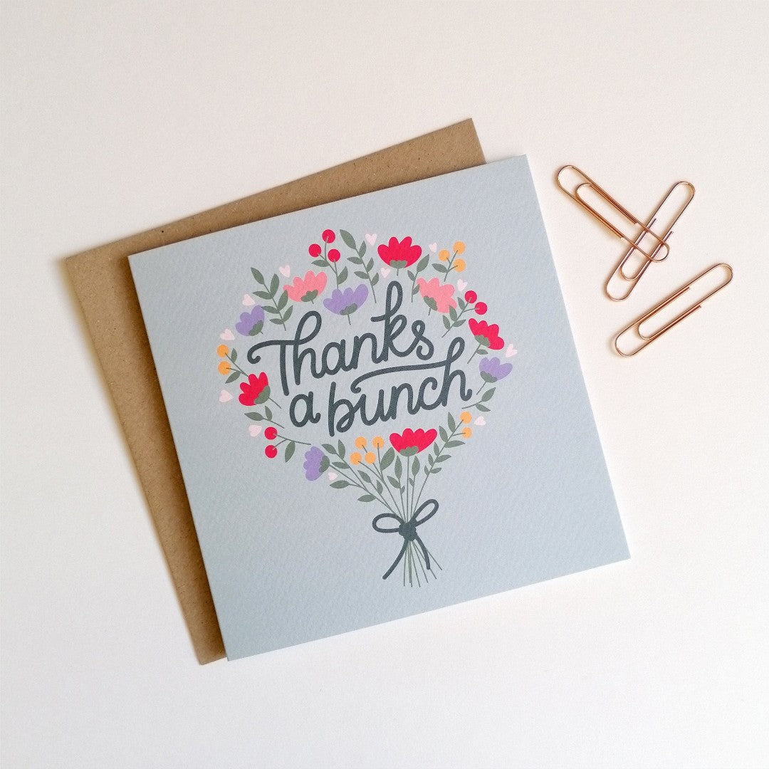 Thanks A Bunch Card - Re-vived