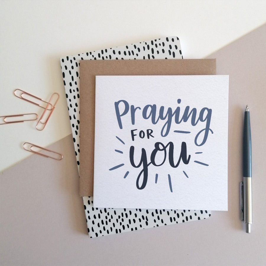 Praying For You Card - Re-vived