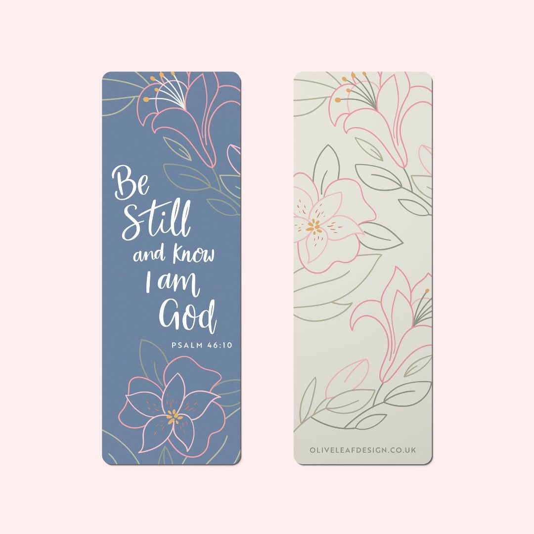 Be Still Bookmark - Re-vived