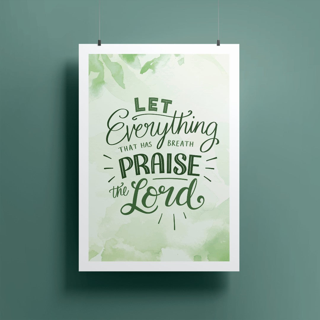 Praise The Lord A5 Print - Re-vived