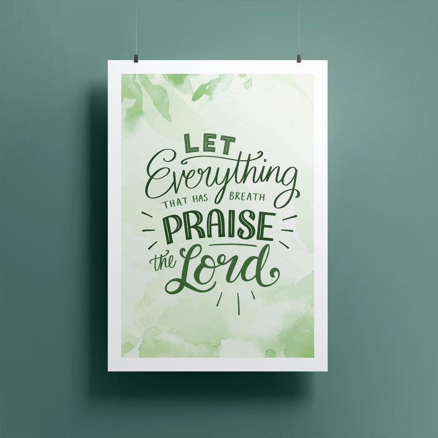 Praise The Lord A5 Print - Re-vived