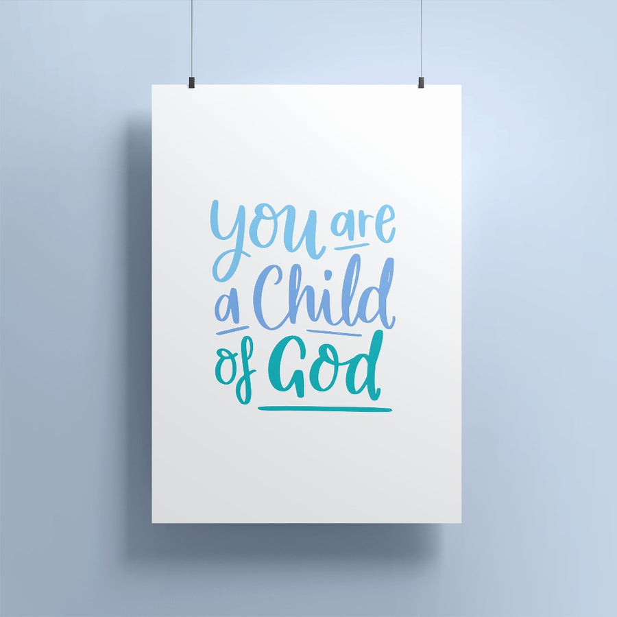 Child Of God A5 Print - Re-vived