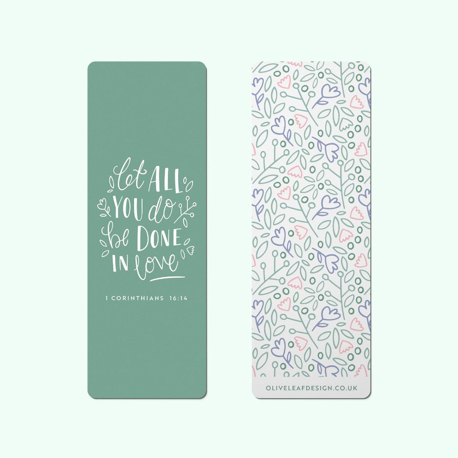Be Done In Love Bookmark - Re-vived