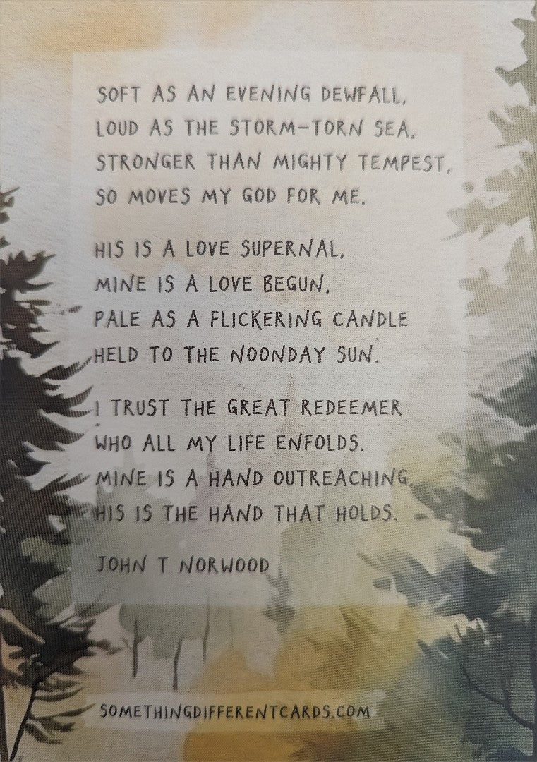 Be Not Afraid (Forest Path) Bible Card - Re-vived