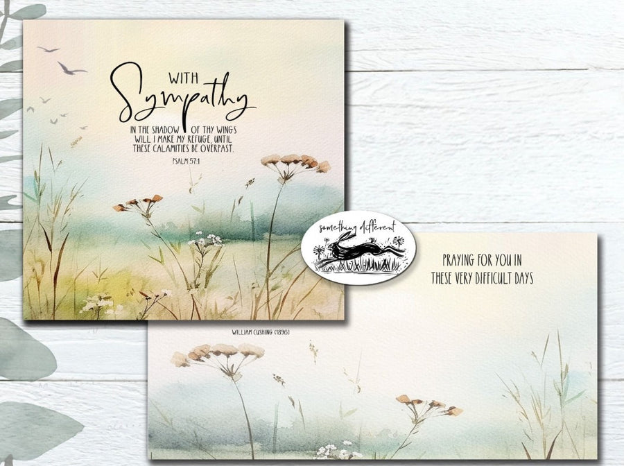 Dawn Field Sympathy Card - Re-vived