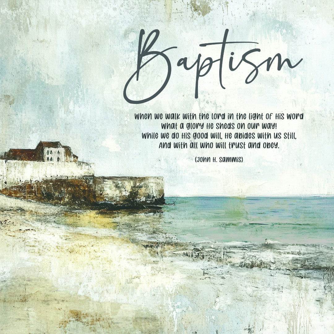 Harbour Baptism Card