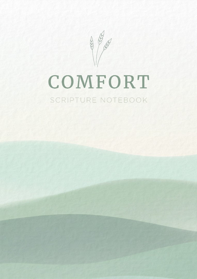 NLT Scripture Notebook Comfort