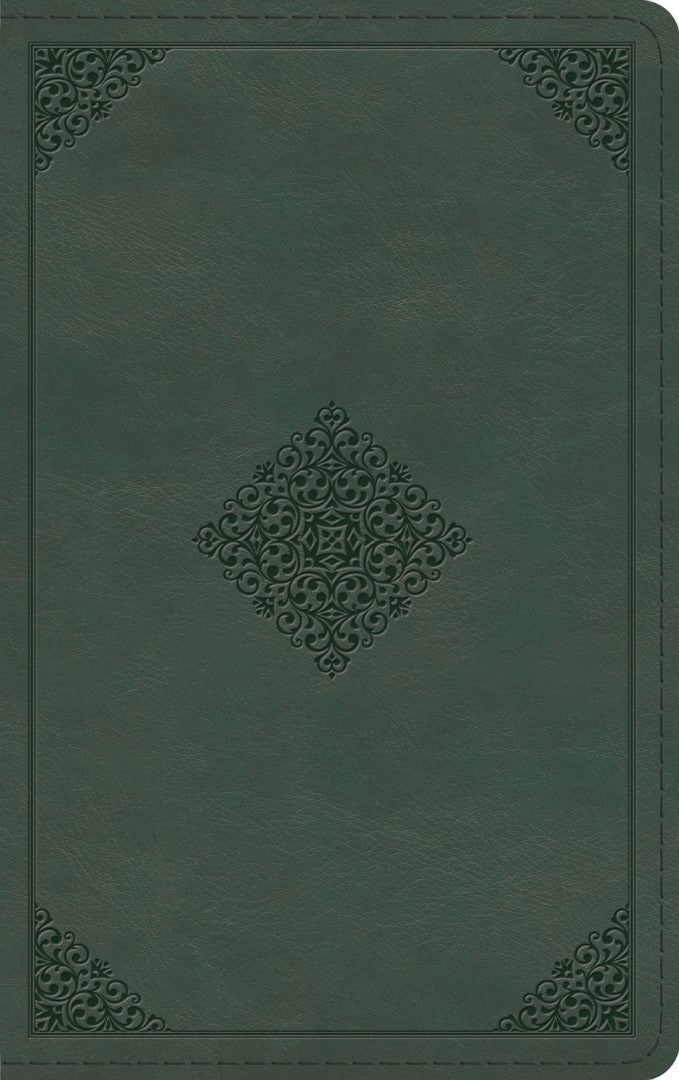 Esv Thinline Bible, Red Letter, Trutone, Quiet Forest