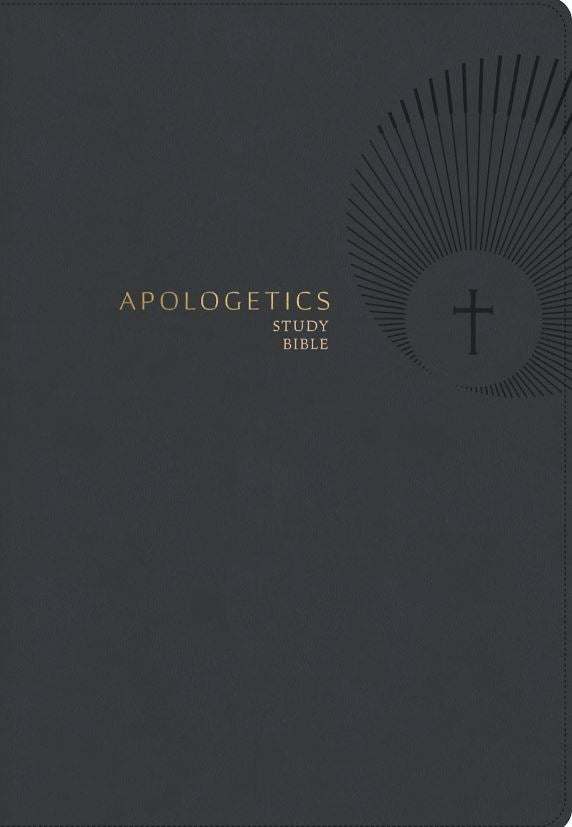 CSB Apologetics Study Bible, Revised & Updated, Charcoal