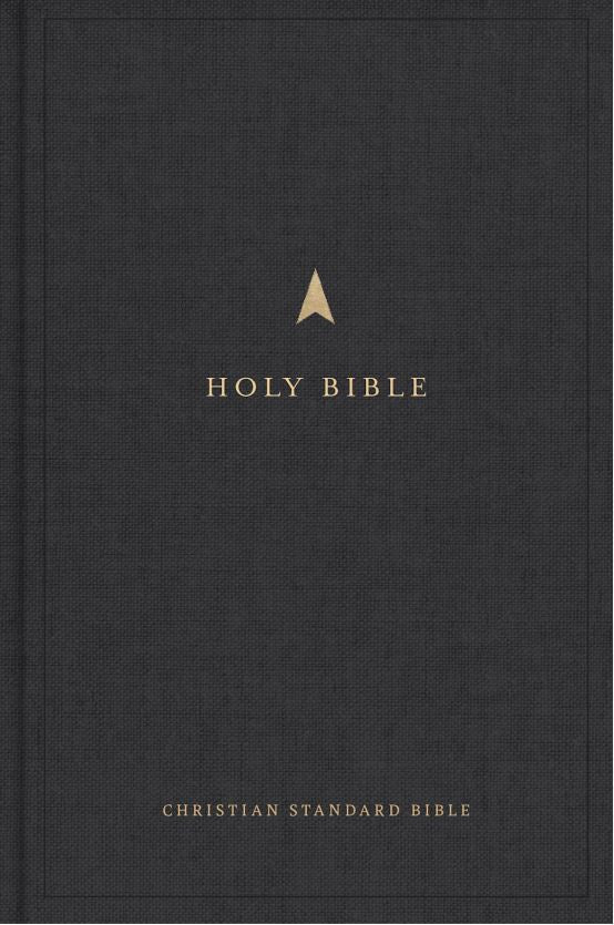 CSB Pew Bible, Large Print Edition, Easy-to-Read, Charcoal