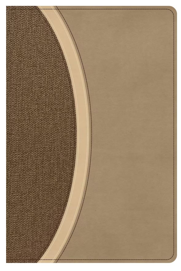 CSB Rainbow Study Bible, Brown Leathertouch, Indexed