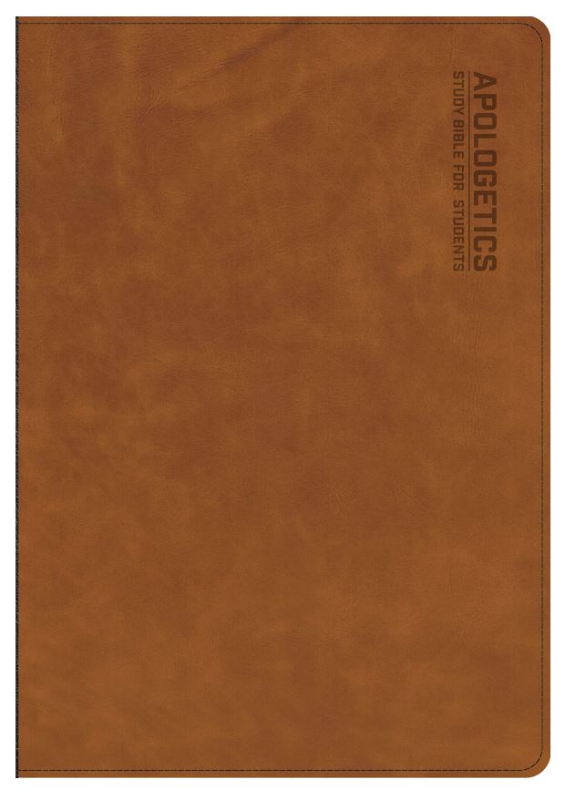 CSB Apologetics Study Bible For Students, Brown, Indexed