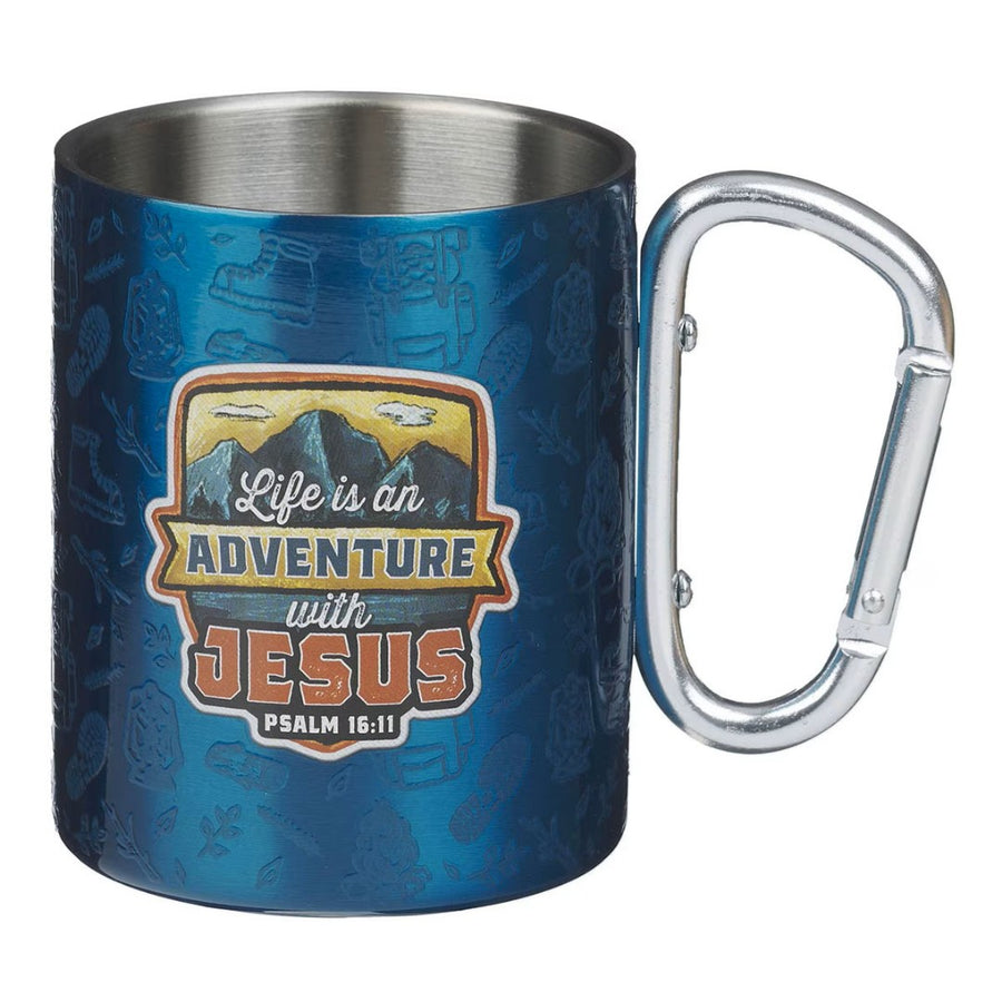 Adventure with Jesus Stainless Steel Camp-Style Mug