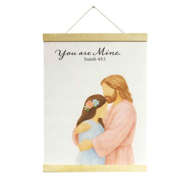 Christian Canvas Wall Art - You Are Mine Isaiah 43:1