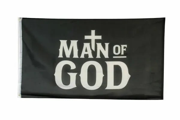 Flag Man of God - 3ft x 5ft