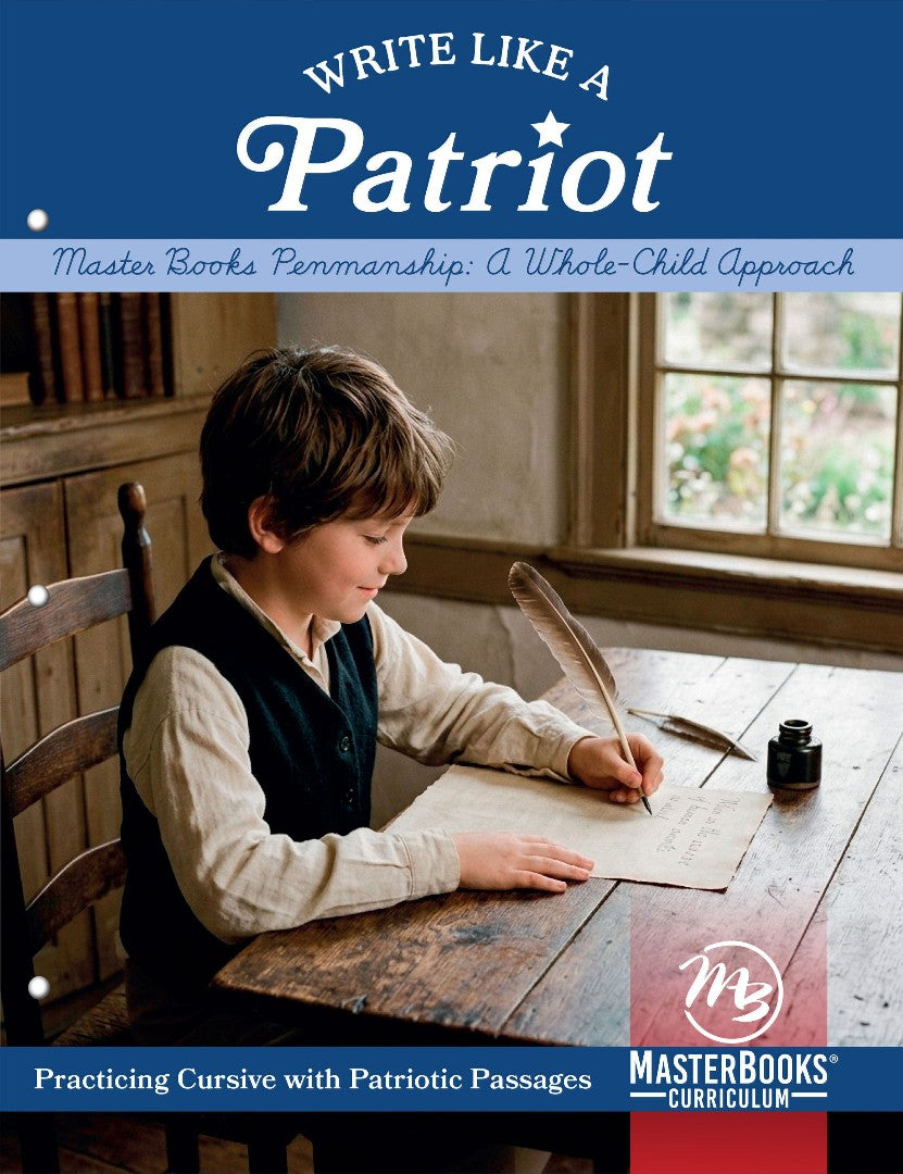 Write Like a Patriot: Master Books Penmanship