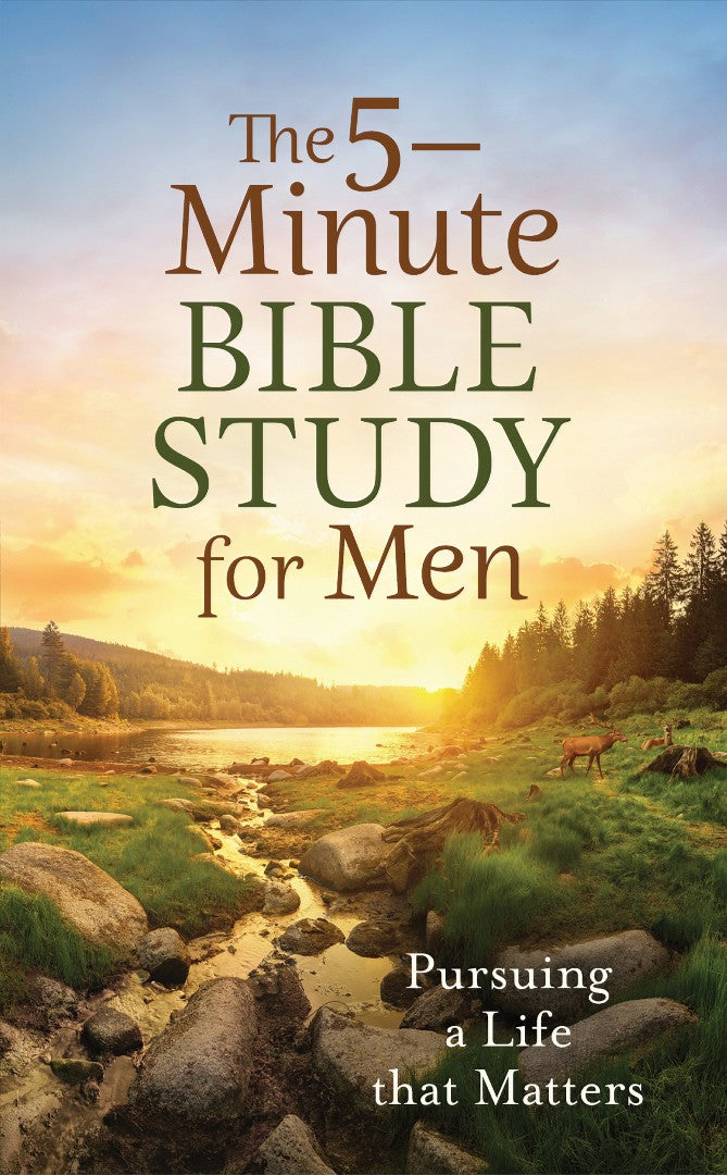 The 5-Minute Bible Study for Men