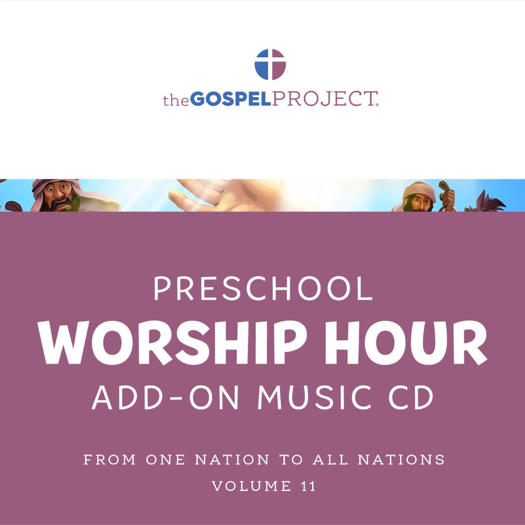 Gospel Project: Preschool Worship Hour CD, Spring 2024