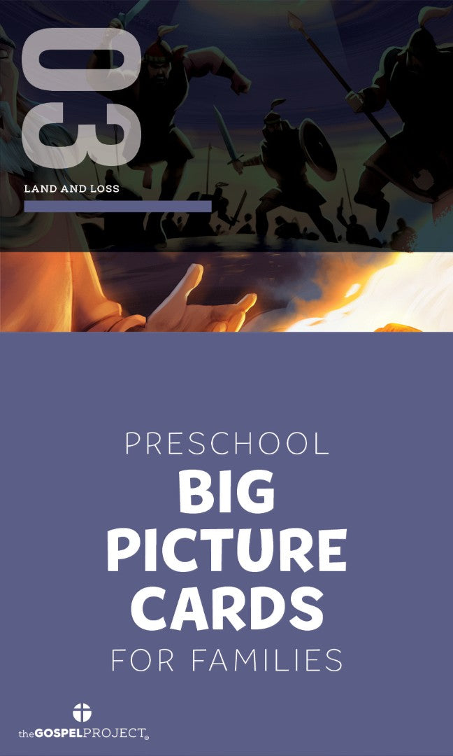 Gospel Project: Preschool Big Picture Cards, Spring 2025