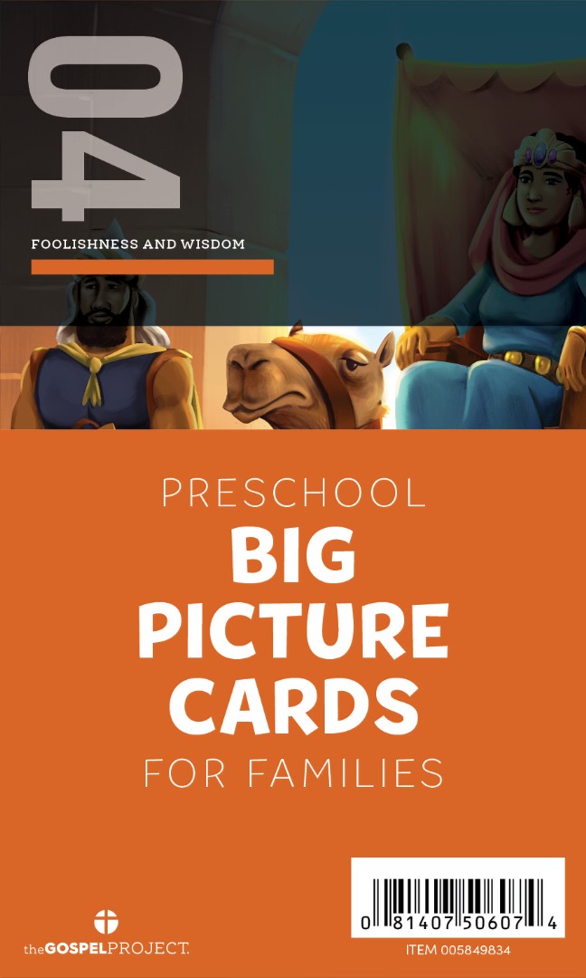 Gospel Project: Preschool Big Picture Cards, Summer 2025