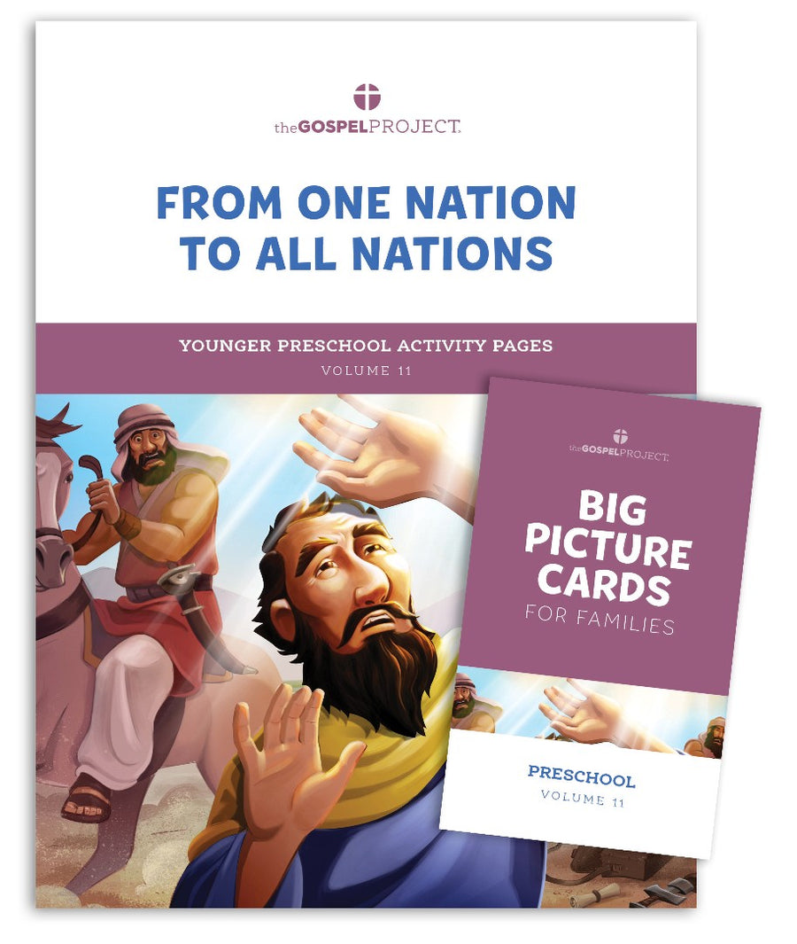 Gospel Project: Younger Preschool Activity Pack, Spring 2024